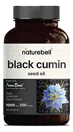 Salud y Equipamiento Médico - Aceite De Semilla Negra Prensado En Frio 3,000 Mg 2