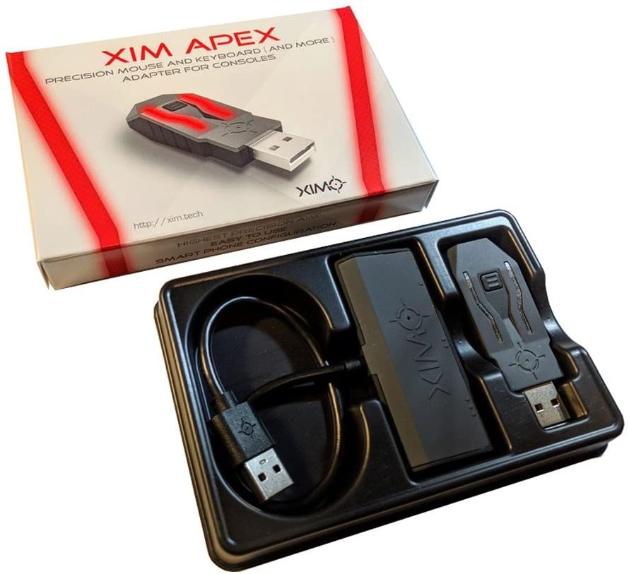 consolas y videojuegos - XIM APEX Adaptador de Mouse y Teclado para Consolas