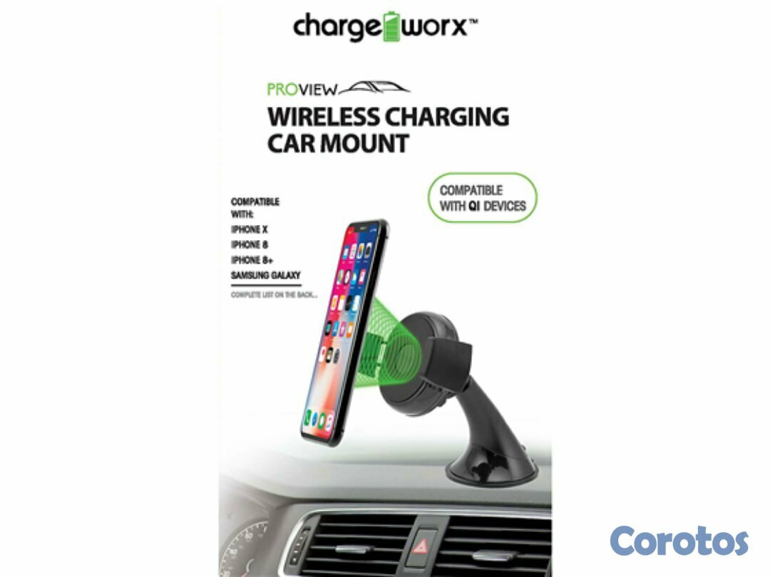computadoras y laptops - CARGADOR CHARGEWORX INALAMBRICO DE TABLERO, COMPLATIBLE CON DISPOSITIVOS QI,