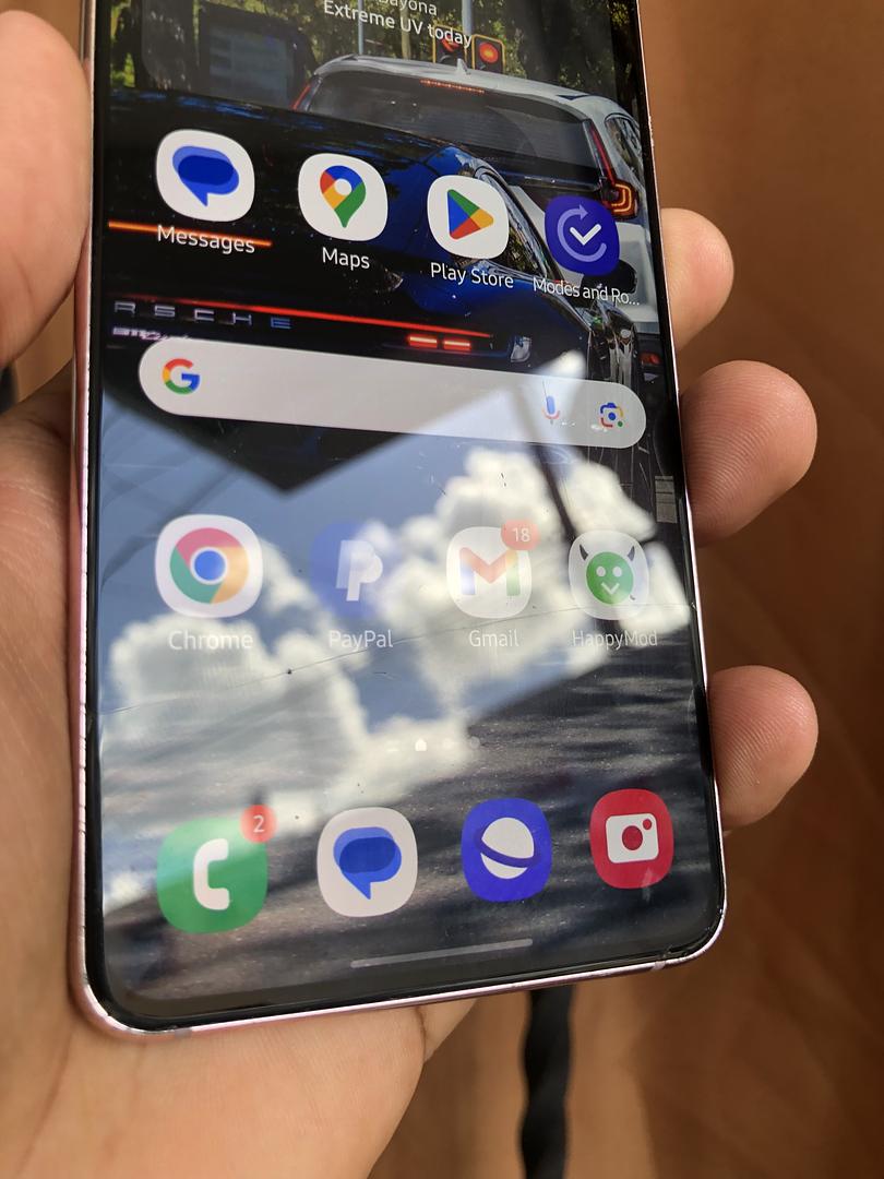 celulares y tabletas - Celular Samsung Galaxy S21 5G con crack 5