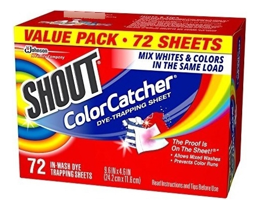 Salud y Equipamiento Médico - Shout Color Catcher Tinte Trapping Sheets, 72.0 Count 4