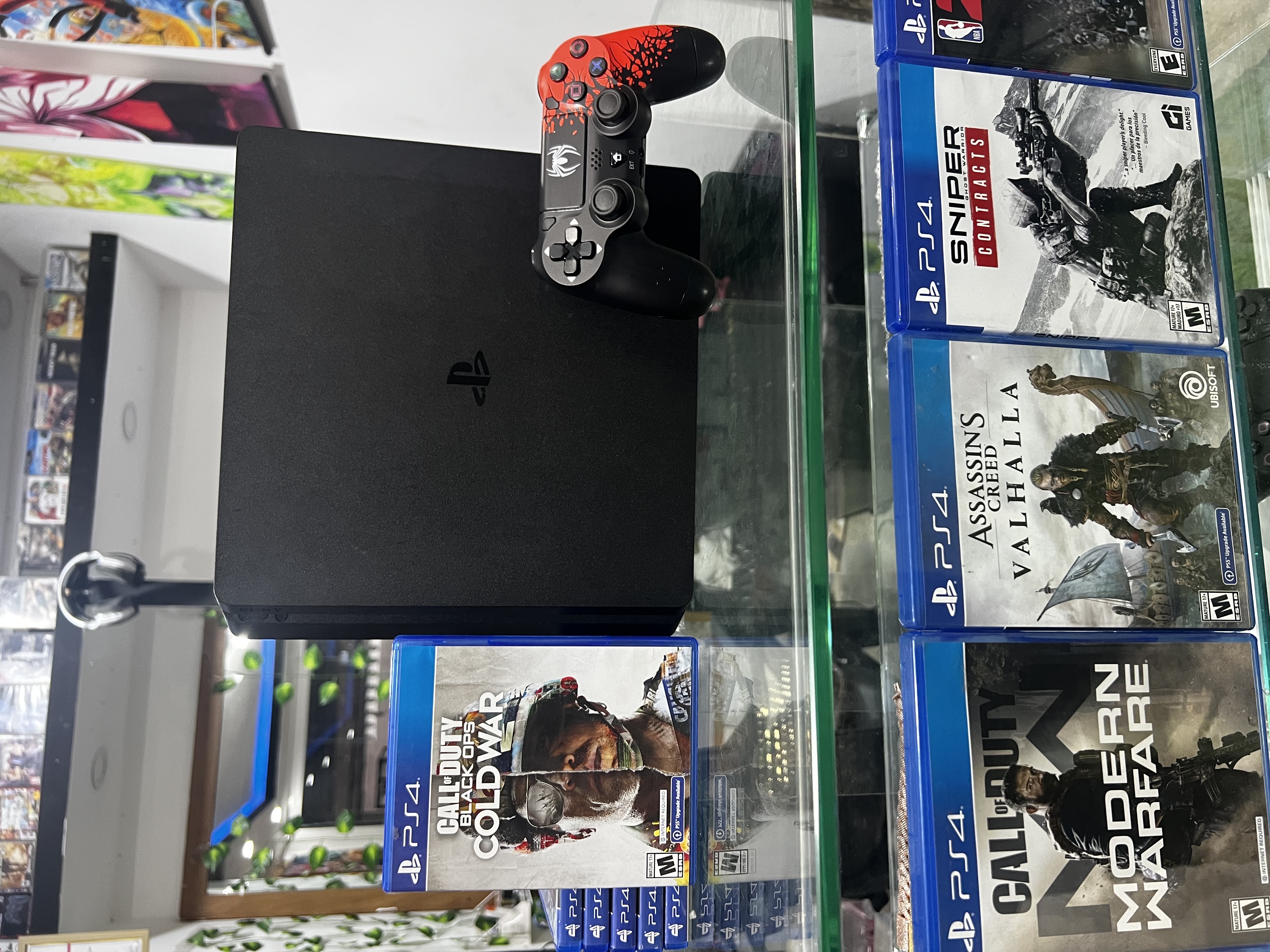 consolas y videojuegos - PS4 slim 1Tb + 1 control + garantía en oferta