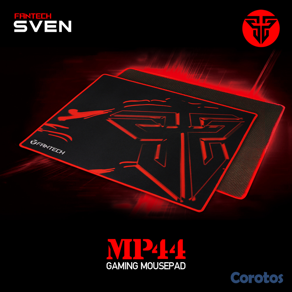 computadoras y laptops - MOUSE PAD FANTECH Sven MP44,PARA VERDADEROS JUGADORES  2