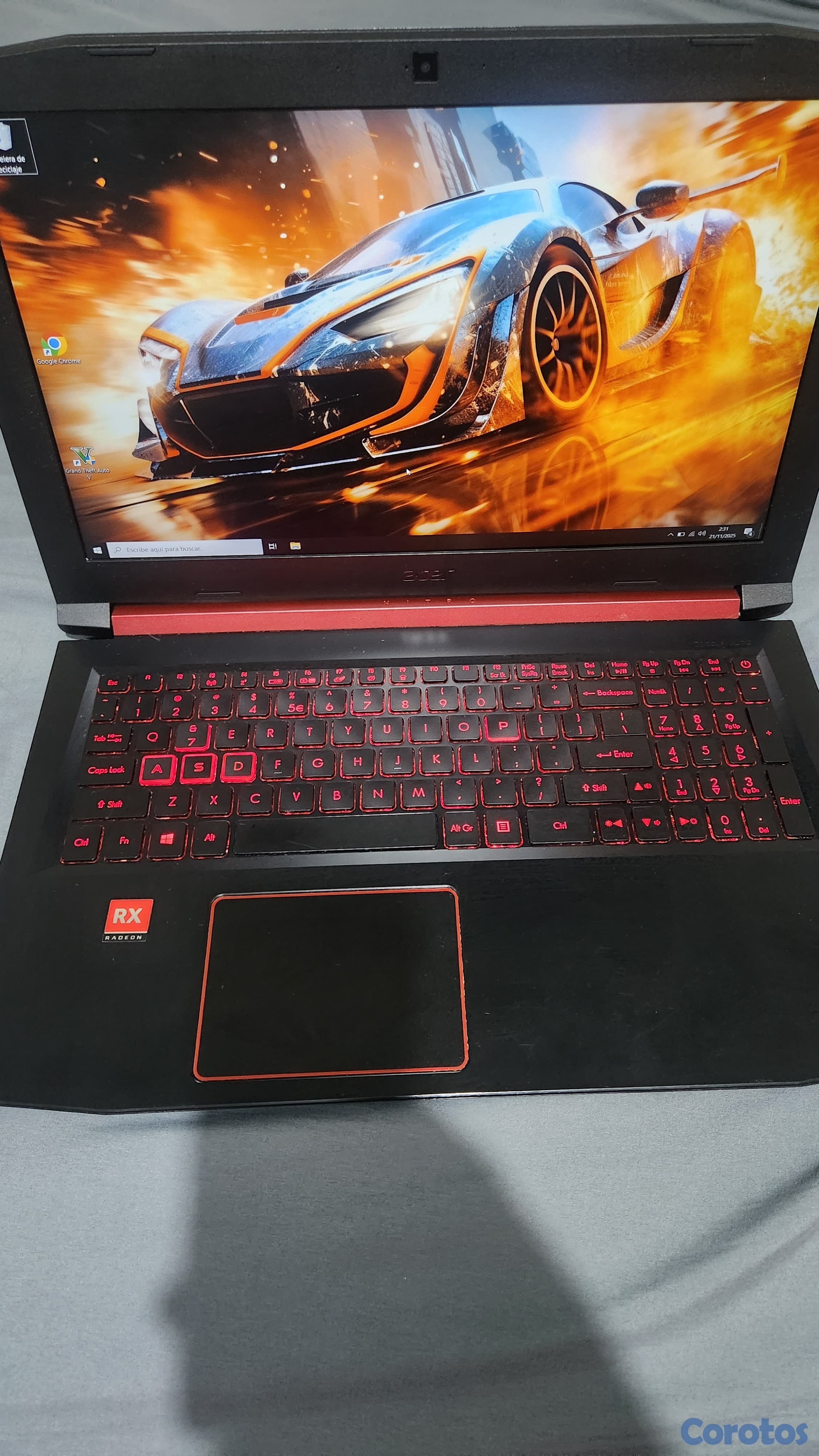 computadoras y laptops - Laptop Acer Nitro 5 Gaming Con GTA 5 2