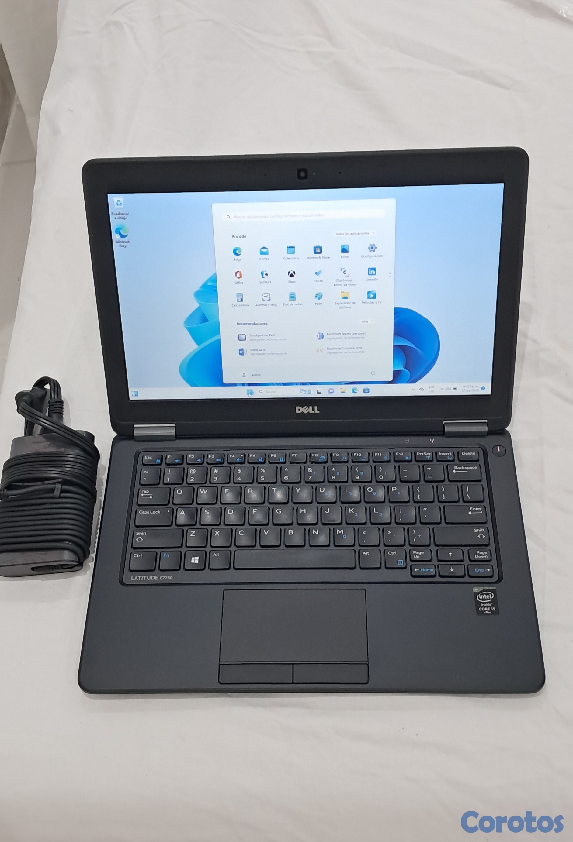 computadoras y laptops - Laptop Dell 7250 i5 256GB SSD 12GB RAM WINDOWS 11 2