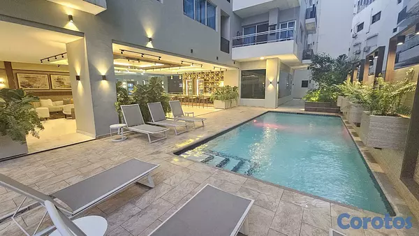 apartamentos - Alquiler de apartameto Amueblado Nuevo en Naco 2