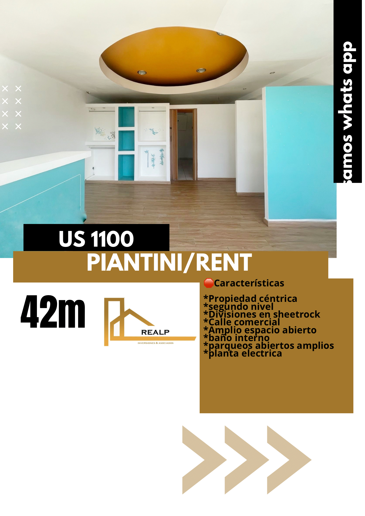 oficinas y locales comerciales - Local céntrico en Piantini  0