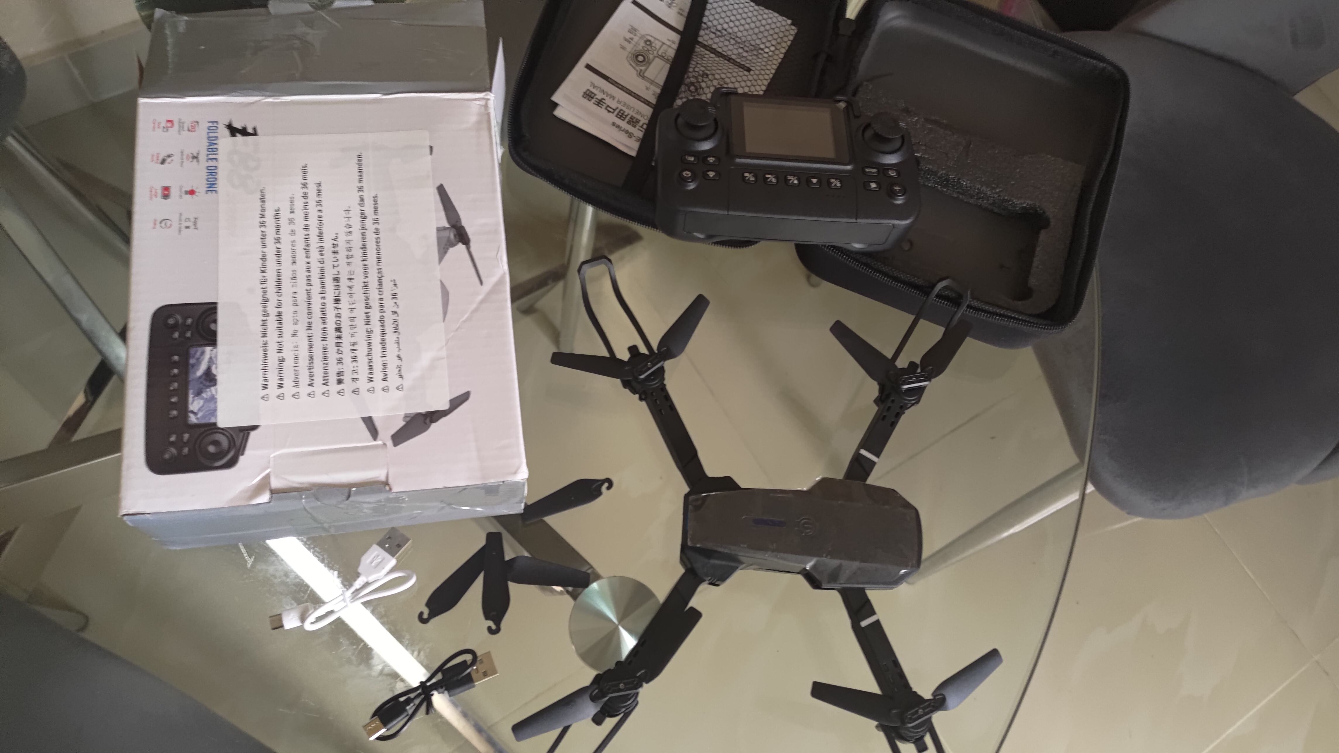 otros electronicos - Drone con camara y control con pantalla  5