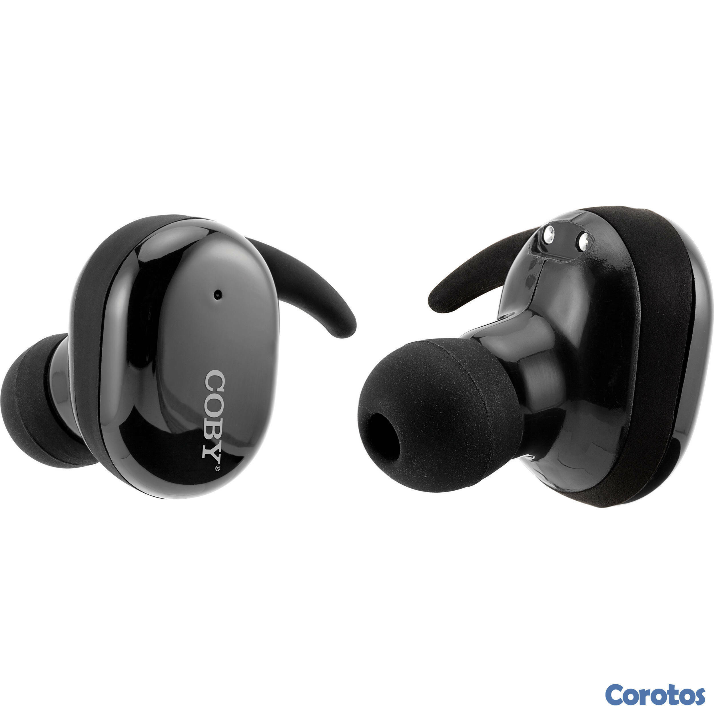 computadoras y laptops - AUDIFONO CON MICROFONO COBY EARPODS BLUETOOTH, NEGRO 2