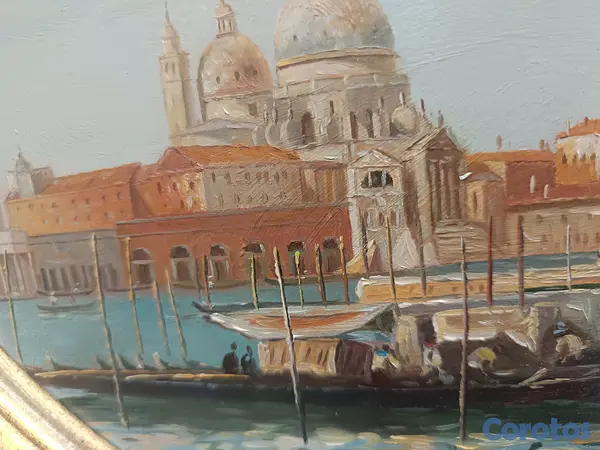 arte y antigüedades - Representa la vieja venezia  19