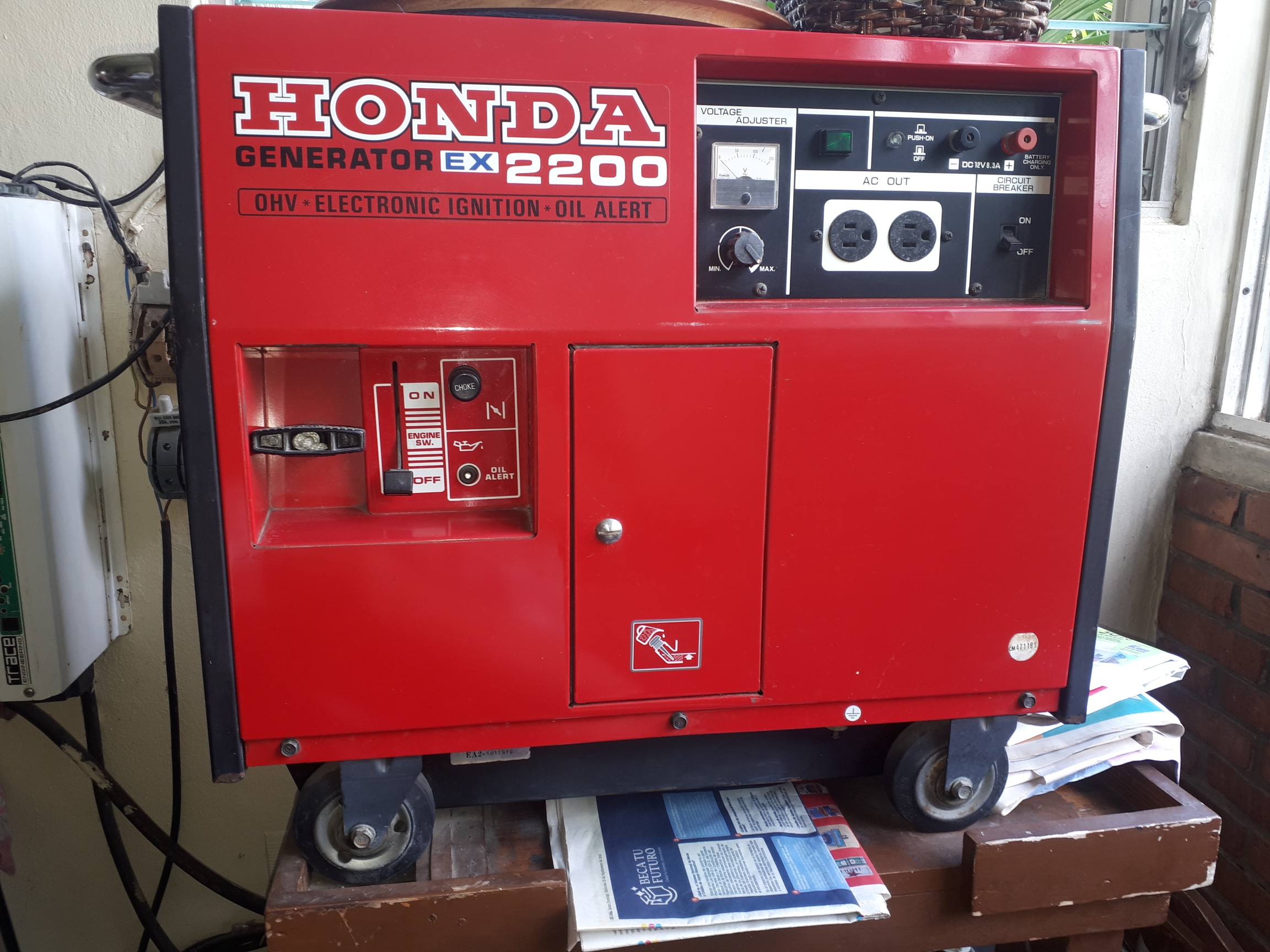 plantas e inversores -  Planta Generador honda EX 2200 
OVH * electronic ignition *oil alert