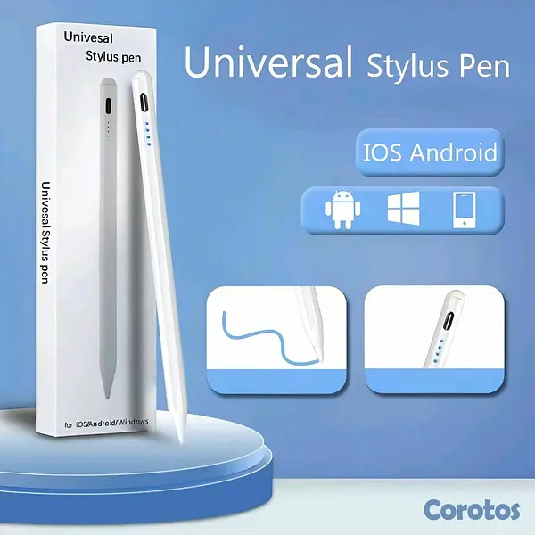 accesorios para electronica - Stylus pen, lápiz óptico universal, para iPad, celulares, tabletas y más  5