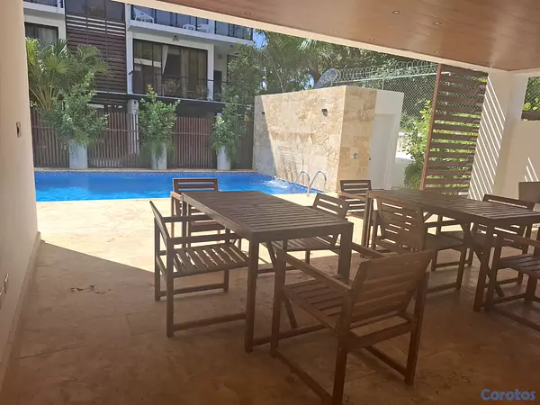 apartamentos - Acogedor apartamento nuevo tipo penthouse en el malecón con piscina  8