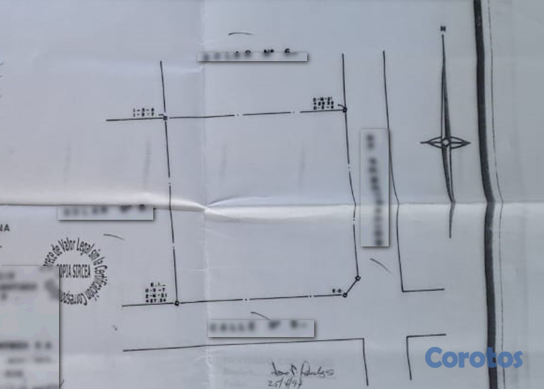 solares y terrenos - Solar 893 Mts en Urb. Thomen, Santiago de los Caba