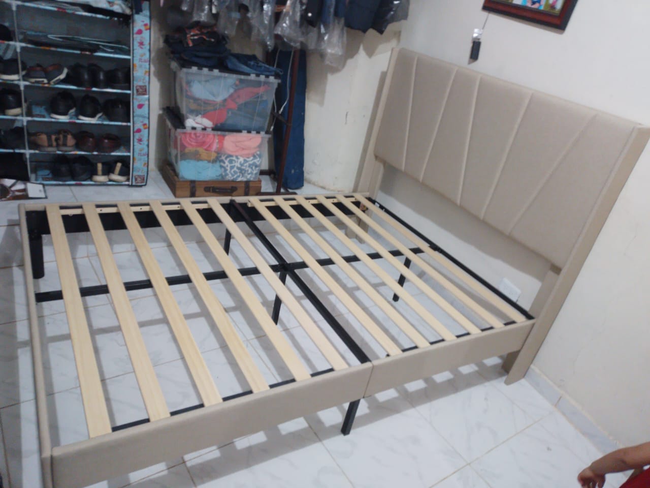 muebles y colchones - base de Cama completa con Colchón 