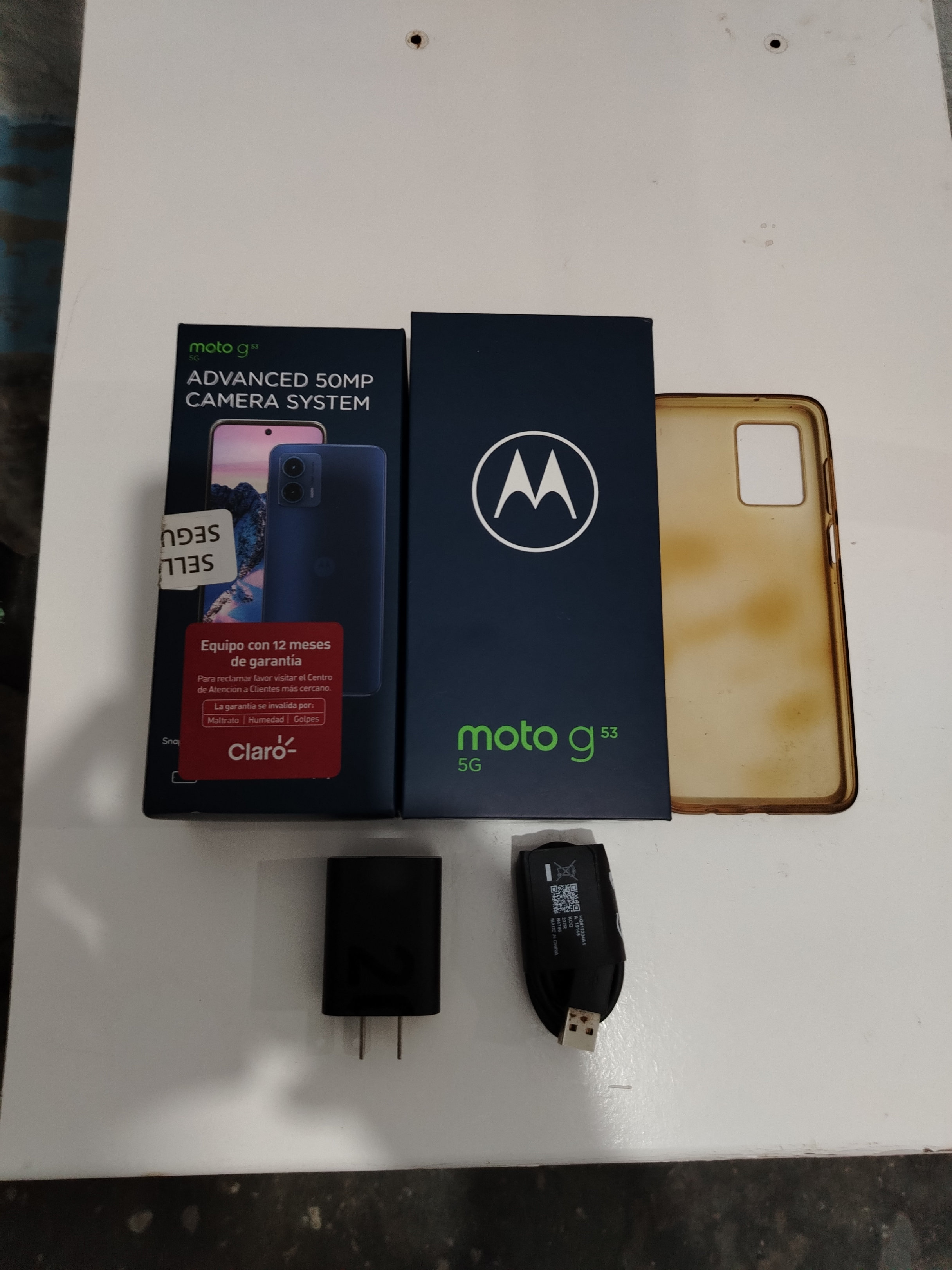 celulares y tabletas - vendo celular Motorola g53 cómo nuevo sin rastro de uso 3
