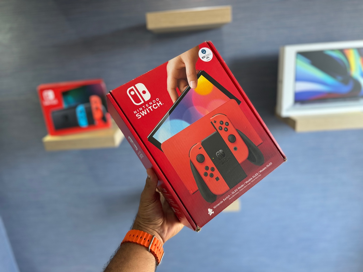 consolas y videojuegos - Nintendo Switch OLED Edición Especial Mario Bros Nuevo RD$ 19,500 NEG