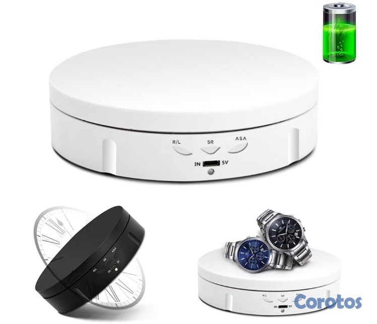 accesorios para electronica - Mini estudio profesional portatil + base giratoria 4