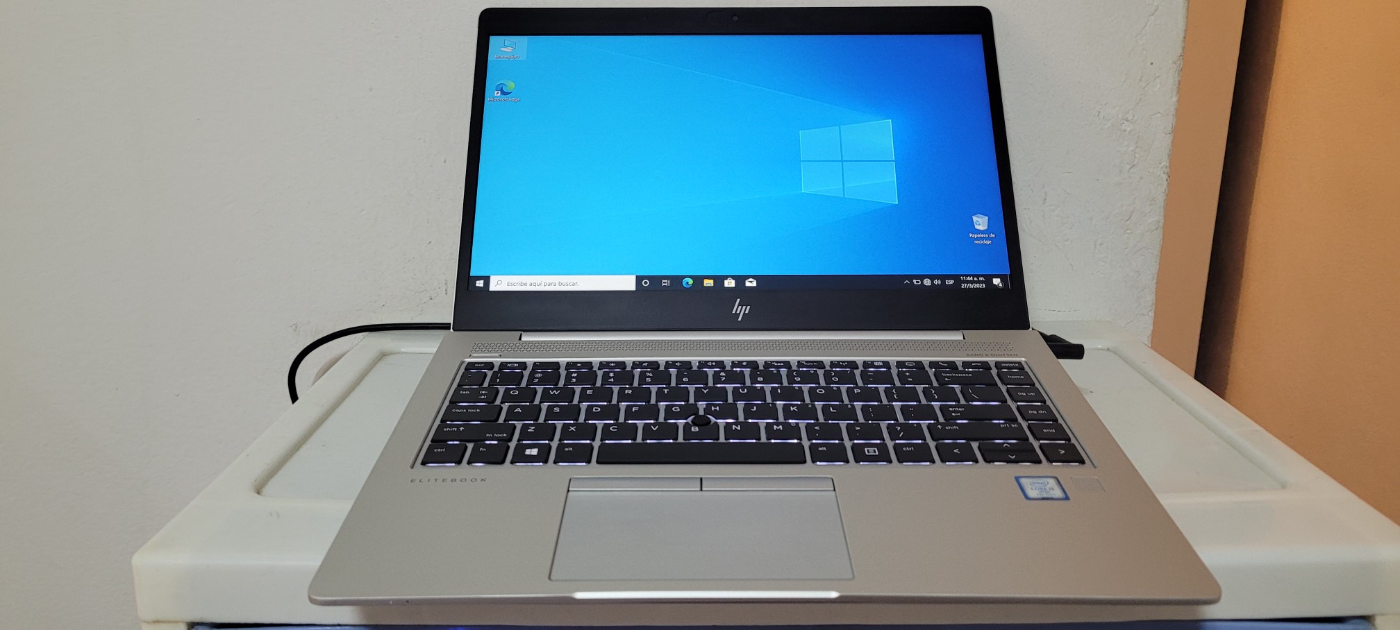 computadoras y laptops - laptop hp Slim 14 Pulg Core i5 7ma Gen Ram 8gb ddr4 Disco 256gb SSD Wifi 