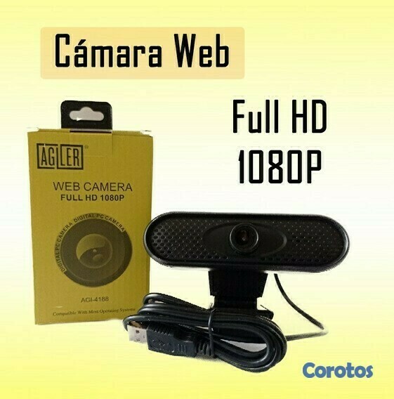 computadoras y laptops - CAMARA WEB AGILER FHD 1080P, MICRÓFONO INTEGRADO 2