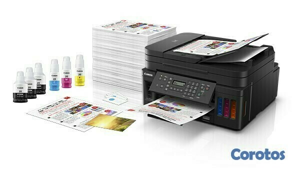 impresoras y scanners - MULTIFUNCION, CANON G7010  BOTELLA DE TINTA DE FABRICA , IMPRESOR, COPIA,SCANER 2