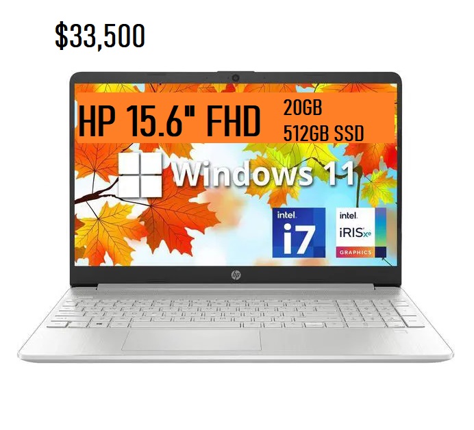 computadoras y laptops - HP LAPTOP I7-1165G7 IRIS 20GB 512GB TEC. ILUMINADO