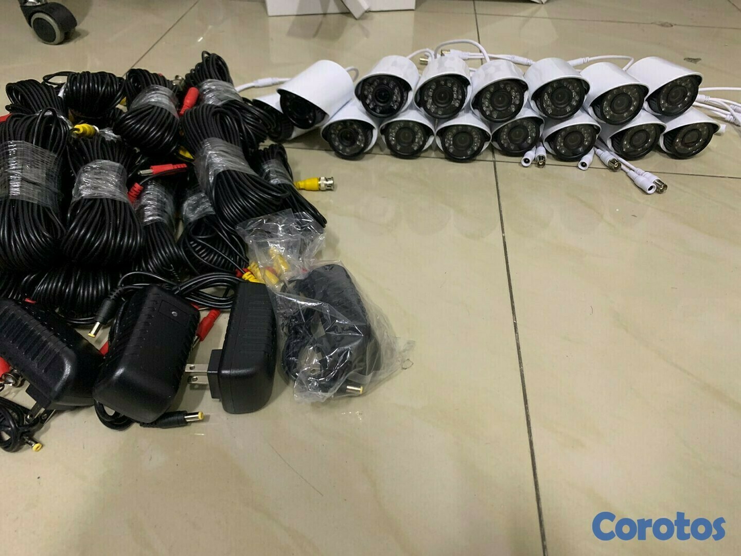 camaras y audio - KIT de 16 Cámaras de seguridad + DVR + Cables + Mouse CCTV
 5