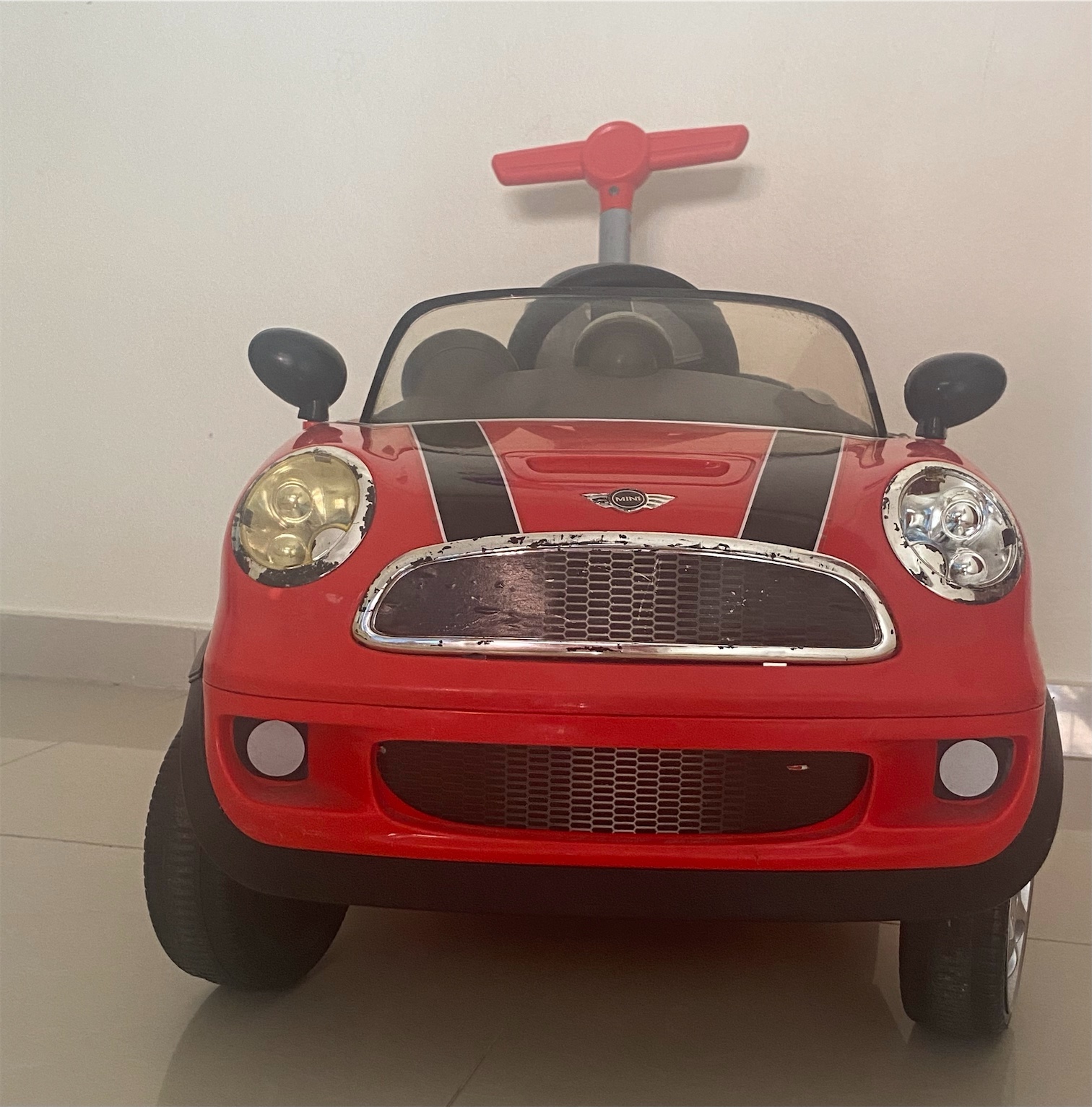 juguetes - Carro para montar Mini Cooper de niños. 8