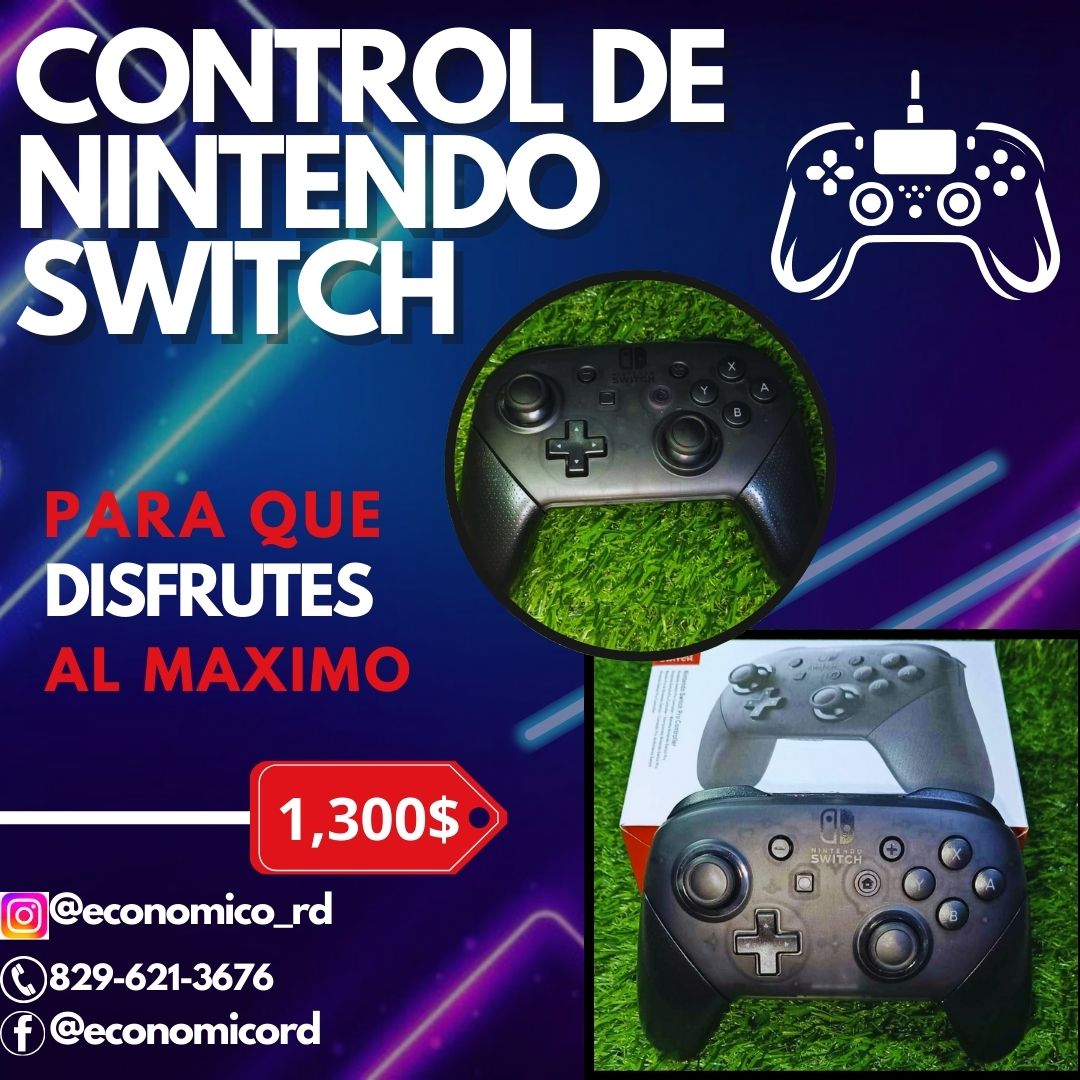 consolas y videojuegos - Control De Nintendo Switch  0