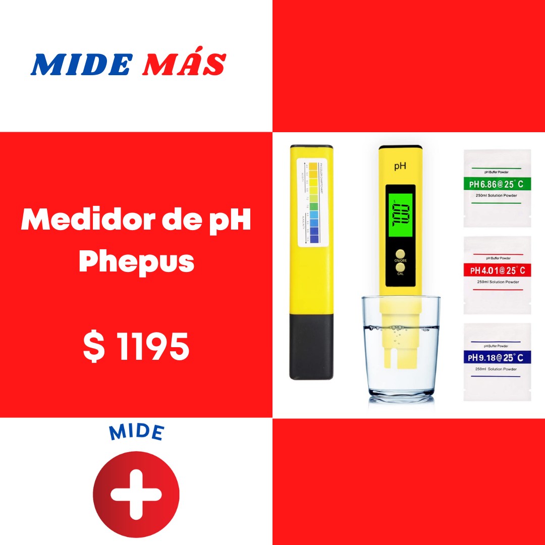 equipos profesionales - Medidor de pH, Phepus 1