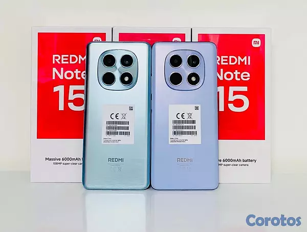 celulares y tabletas - Xiaomi Redmi Note 15 8/256GB