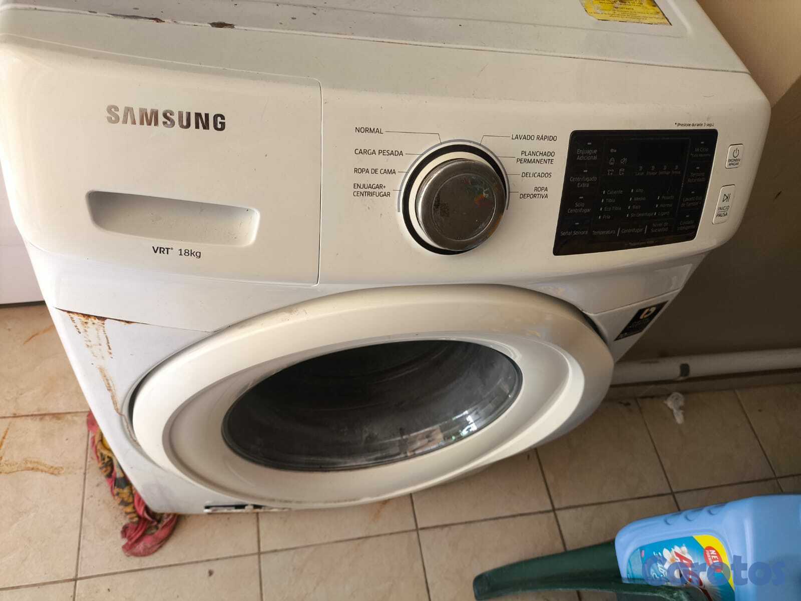 electrodomesticos - LAVADORA SAMSUNG WF18H5000AW 18 KGS / 40 LIBRAS 7