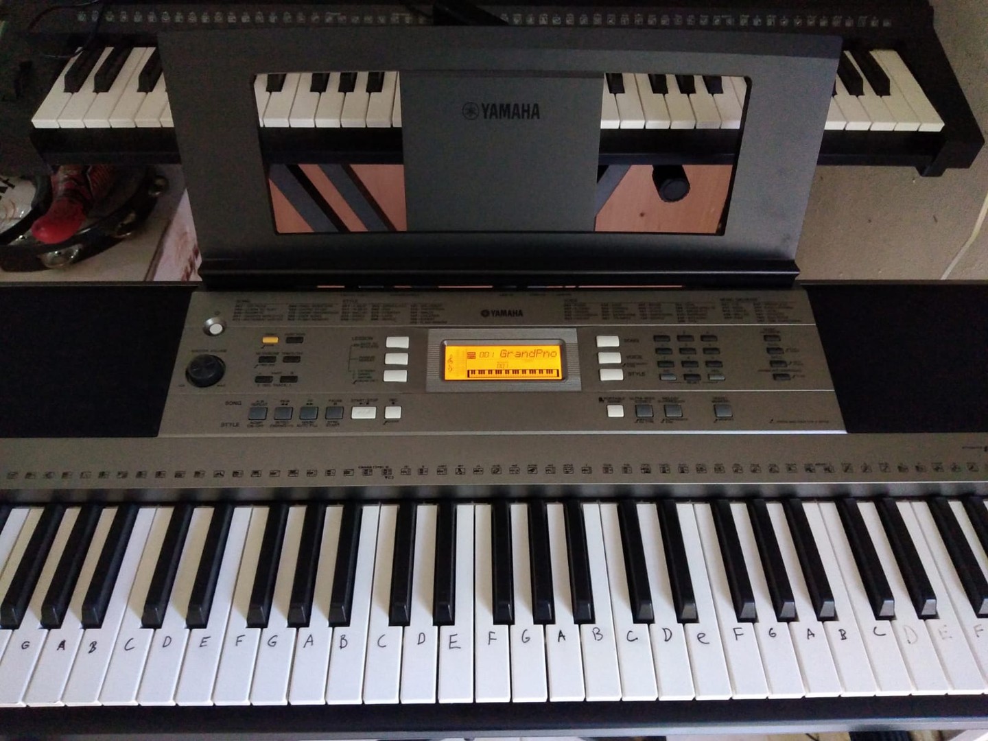 instrumentos musicales - PIANO YAMAHA  PSR-E353 61Tclas 