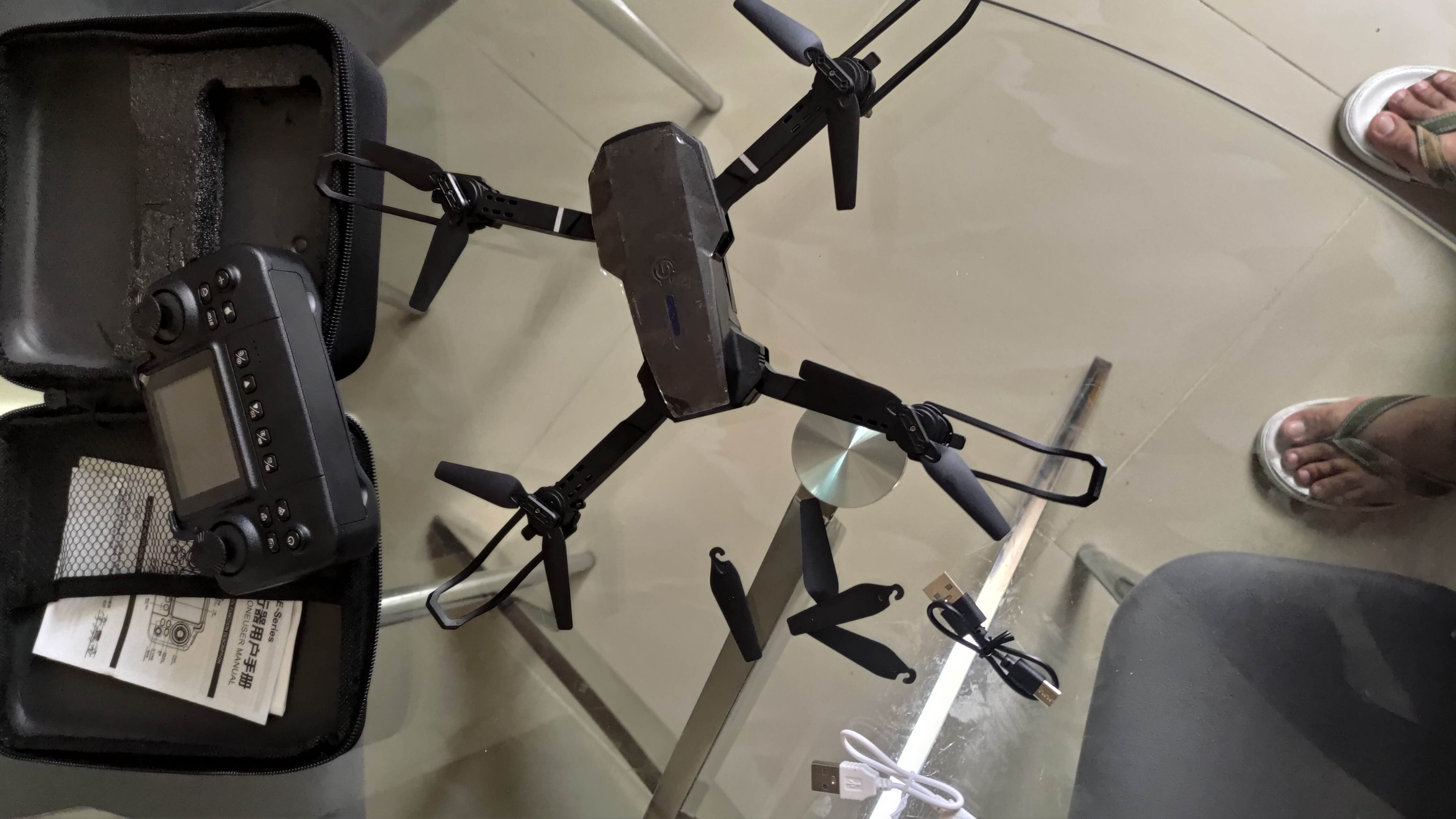 otros electronicos - Drone con camara y control con pantalla  6