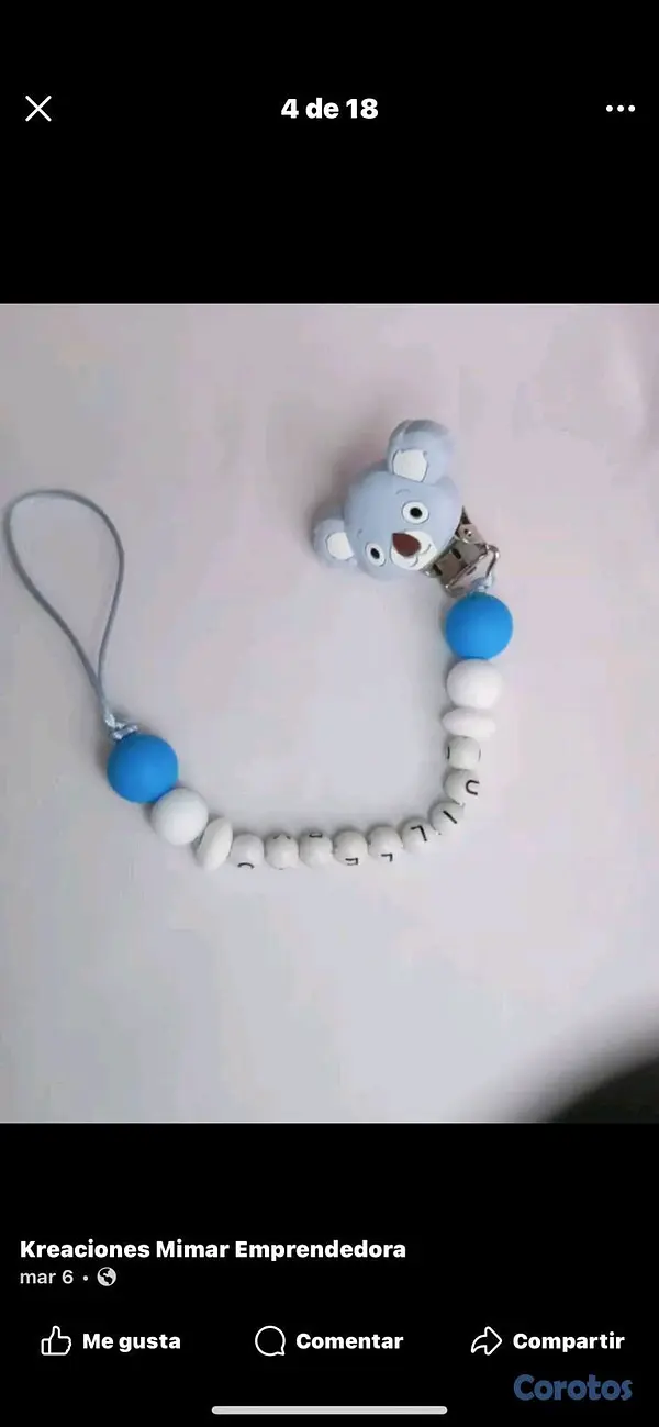 accesorios - Sujetador de Bobo
o Chupete  3