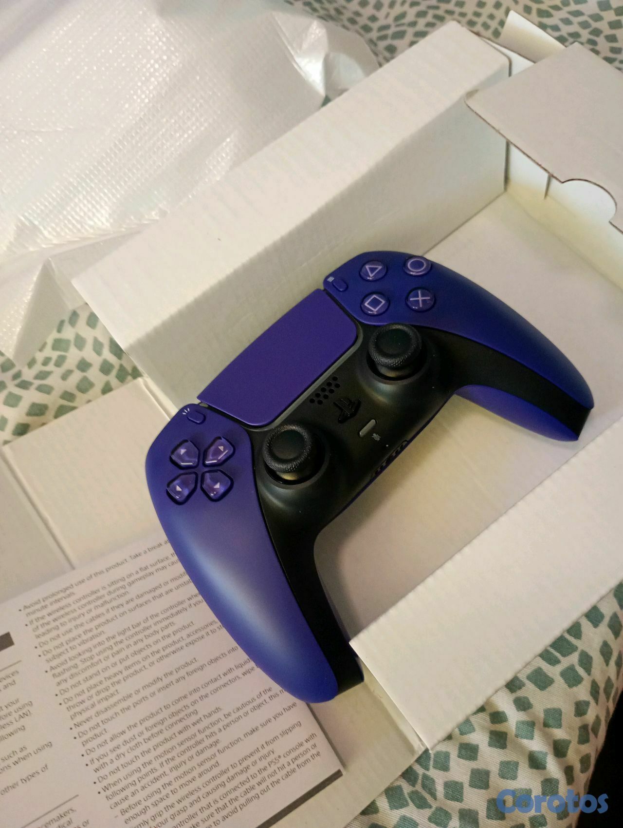 consolas y videojuegos - BARATO Y NEGOCIABLE Control PS5 Morado Tiene joysticks magnéticos instalados. 3