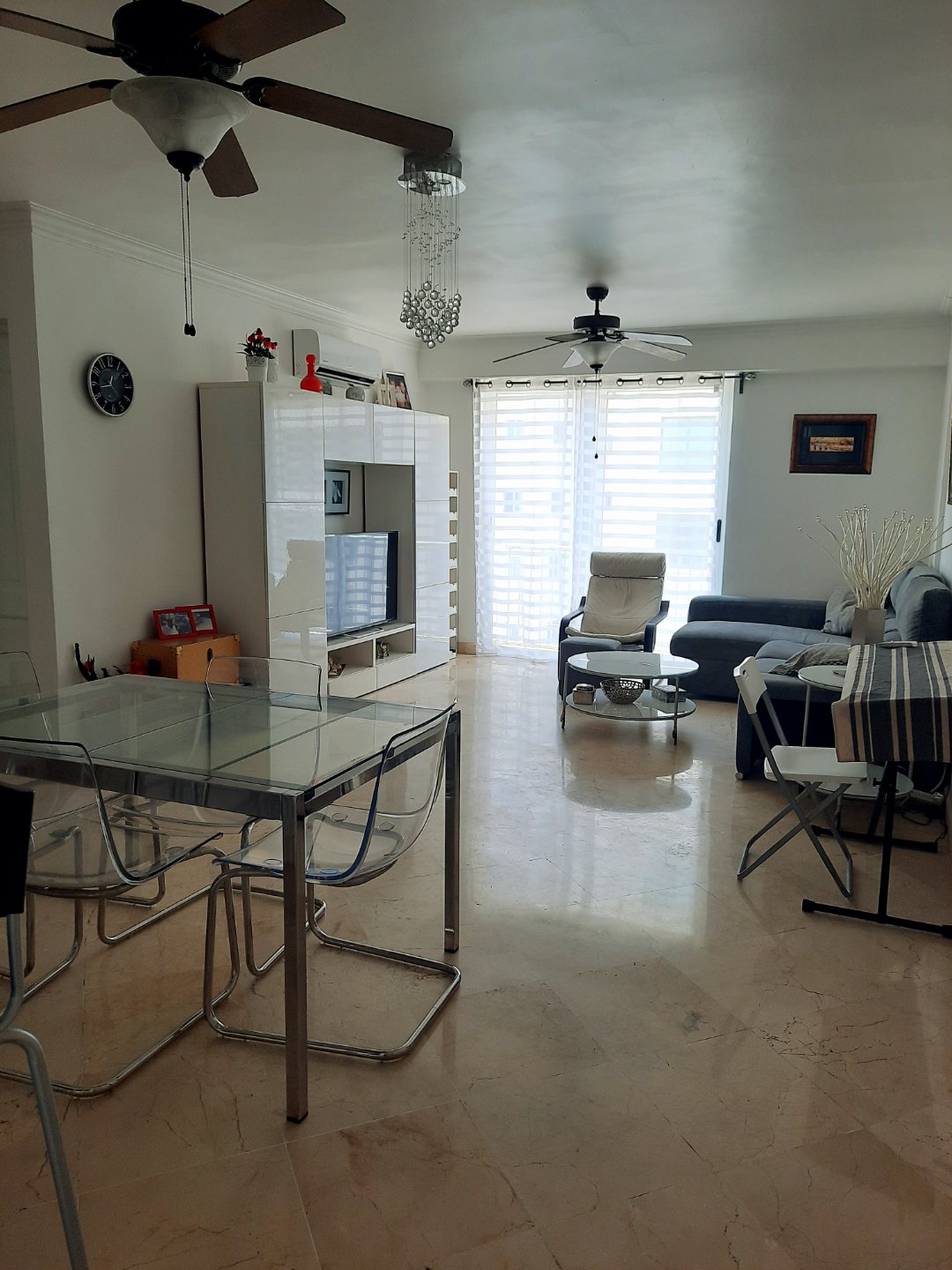 apartamentos - Santo Domingo alquiler Naco, Piscina, Gym, Amueblado full,2h, 2b, Apartamento 1