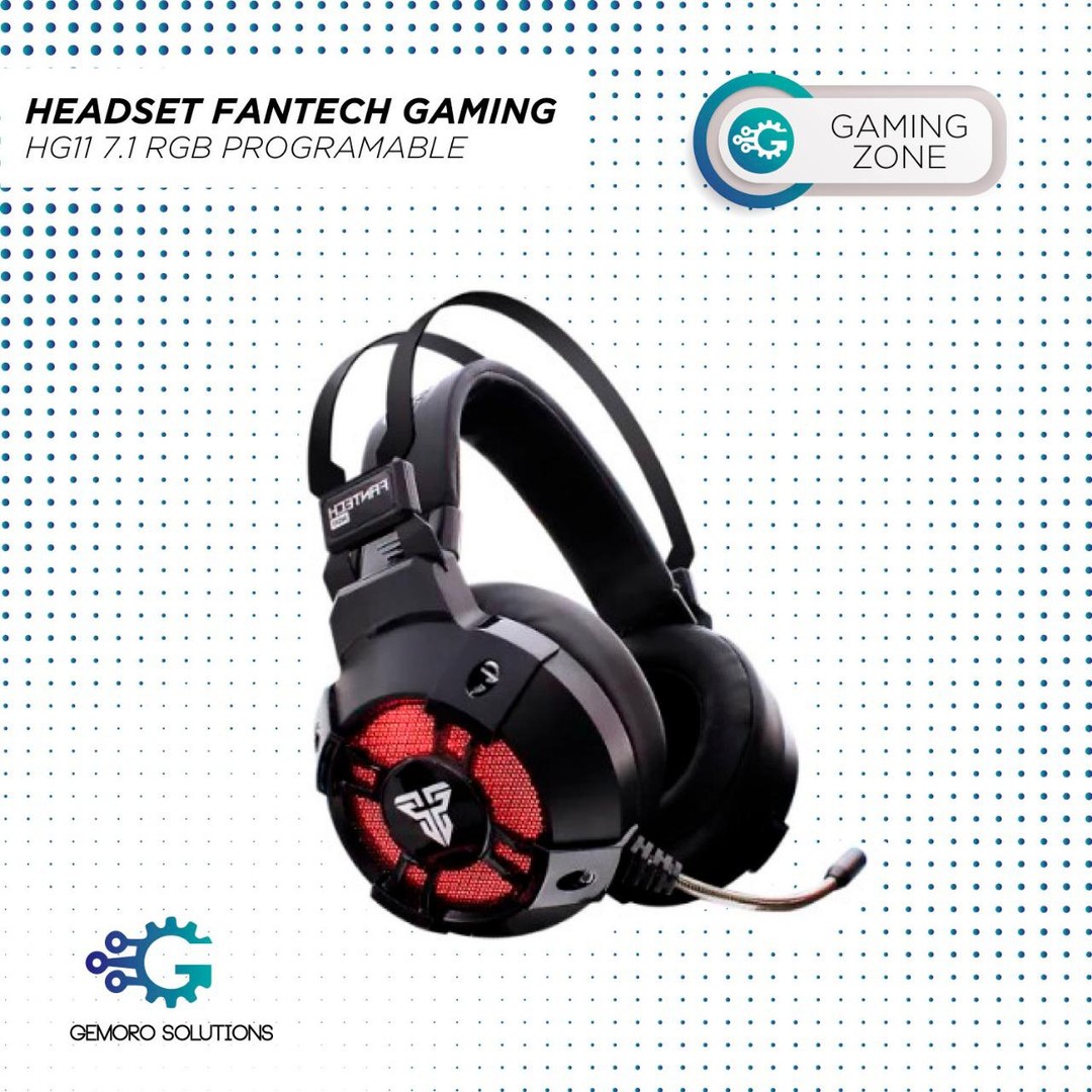 camaras y audio - Headset Fantech 7.1 Gaming (HG11 Captain) RGB Programable